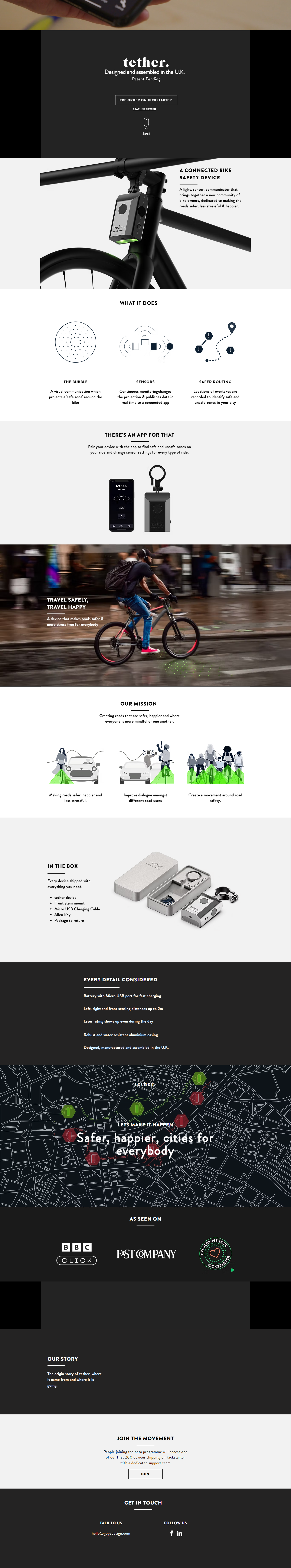 Tether bike